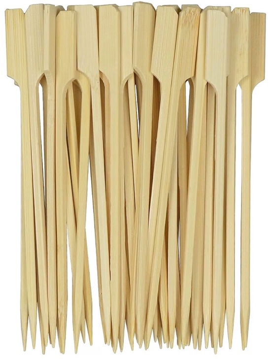 Other - 5/$25 Bamboo Cocktail Picks - Natural Wood Skewers